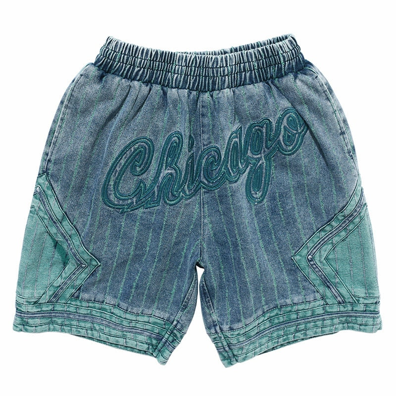 CHICAGO Denim Basketball Shorts – Kids2AdultsTheStore